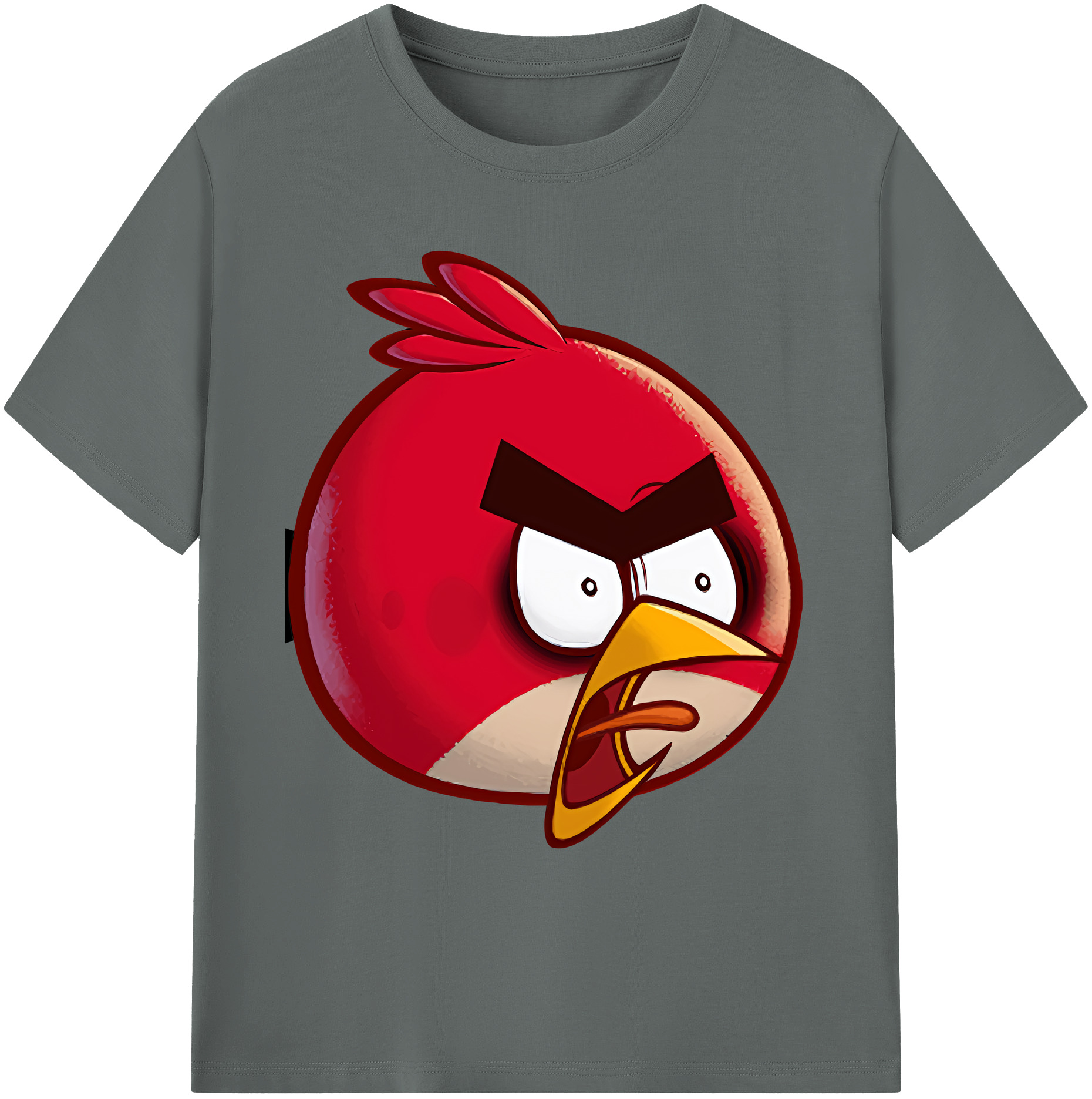 （画像用） Angry Birds アングリーバード 綿100％ メンズ半袖Tシャツ｜肌触りやわらか＆通気性